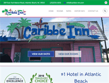 Tablet Screenshot of caribbe-inn.com